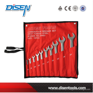 Ensemble d&#39;outils à clé à ouverture ouverte 10PCS Matt Fin